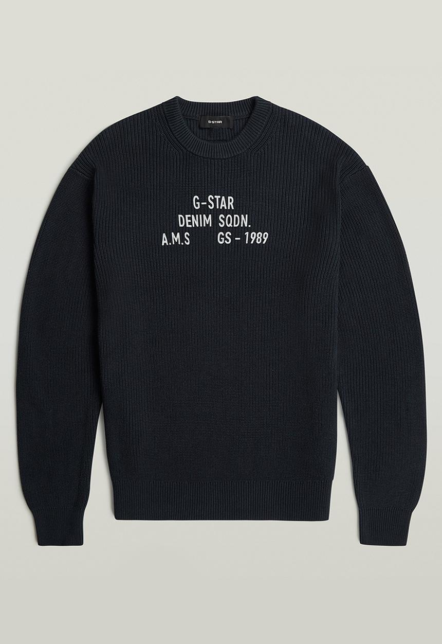 G-STAR - Stencil Gr Loose R Knit - Salute