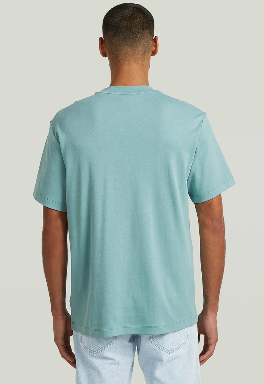 G-STAR - Small Logo R T - Mineral Blue