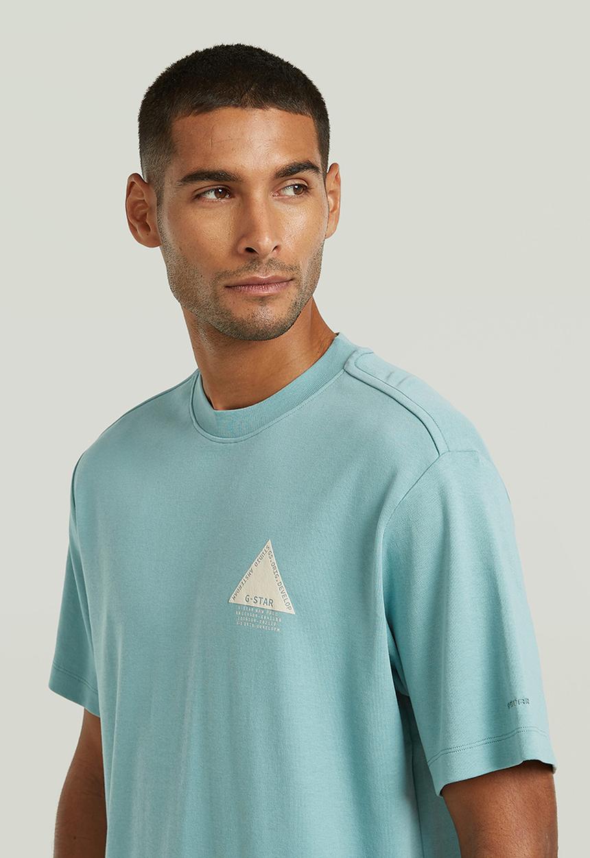 G-STAR - Small Logo R T - Mineral Blue