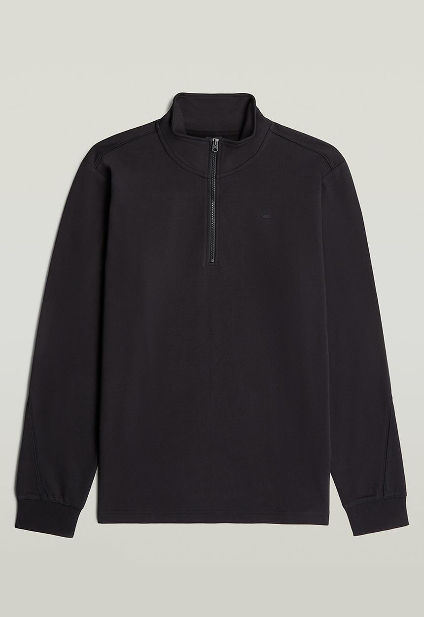 G-STAR - Tweeter Half Zip L\S - Dk Black