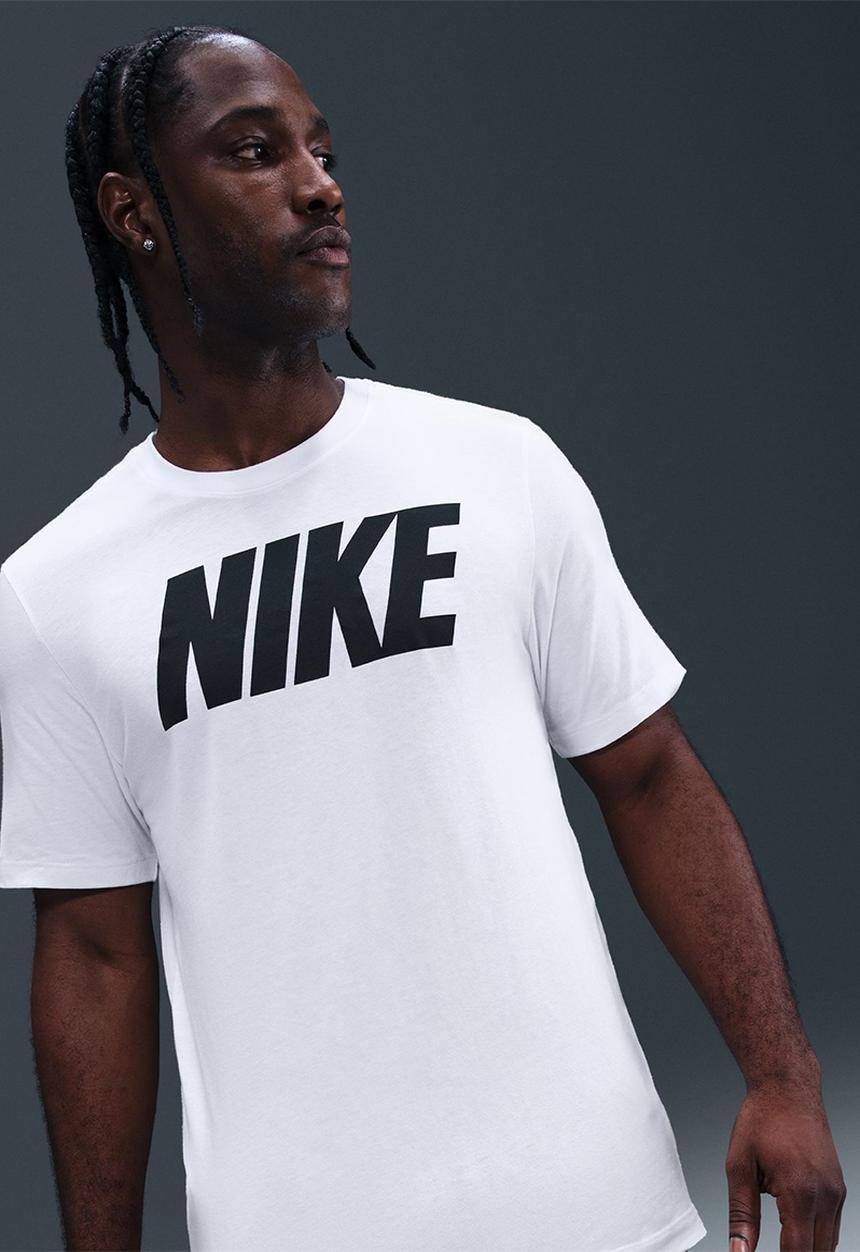 Nike - NSW Block1 Fs Tee - White/Black
