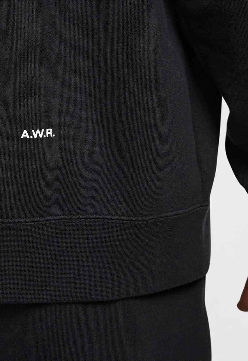 Nike - NOCTA  Fleece CS Crew Sweatshirt- Black/White