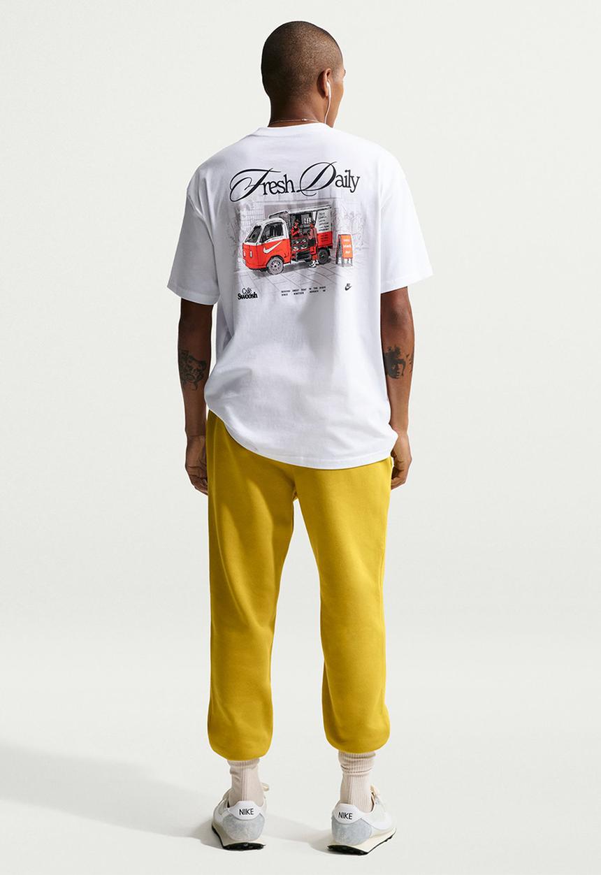 Nike - NSW Cafe Swoosh Van Tee - White