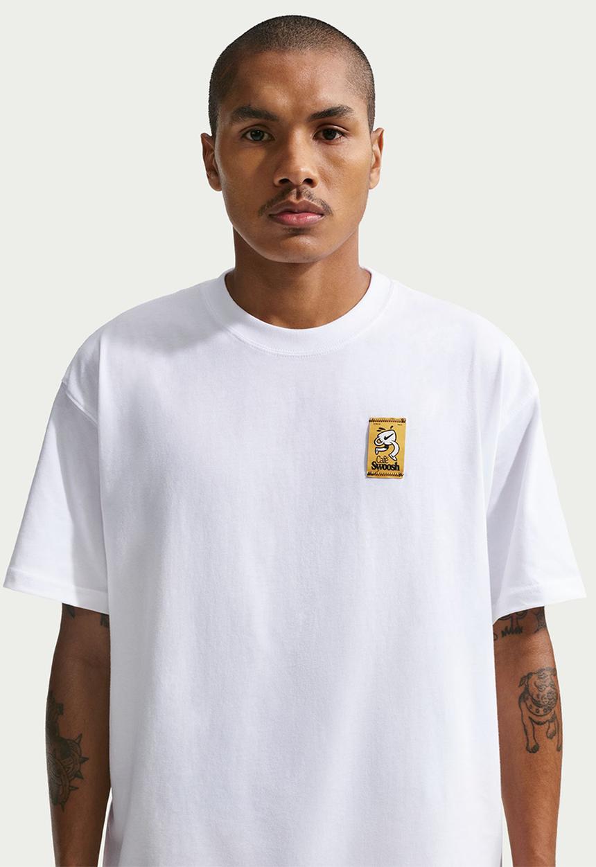 Nike - NSW Cafe Swoosh Van Tee - White