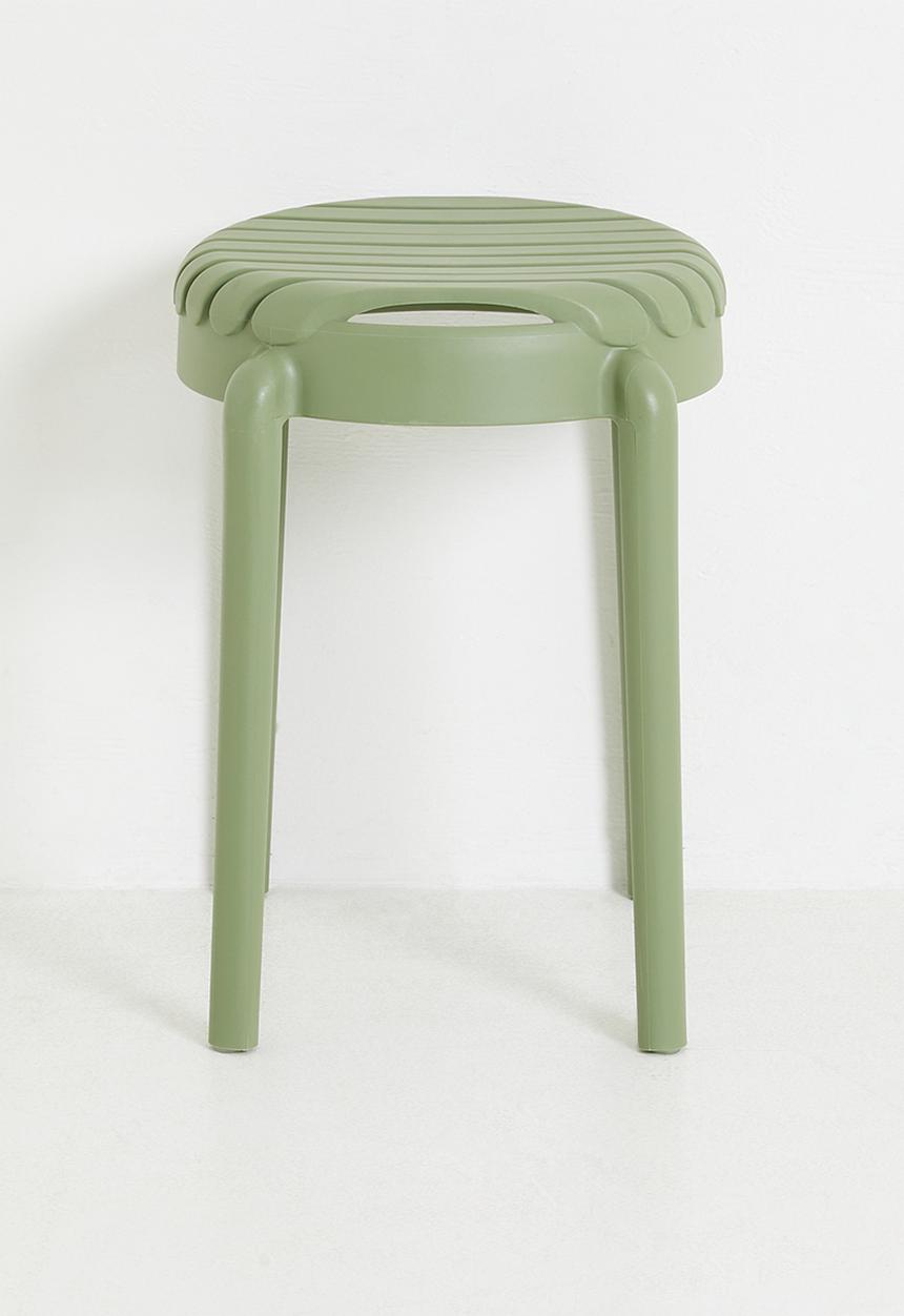 Sixth Floor - Orin Stool - Green
