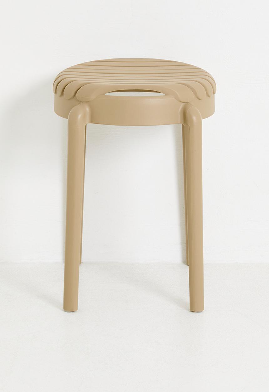 Sixth Floor - Orin Stool - Beige