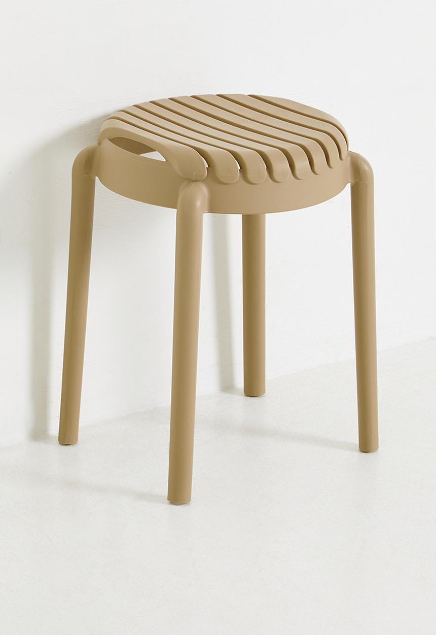 Sixth Floor - Orin Stool - Beige