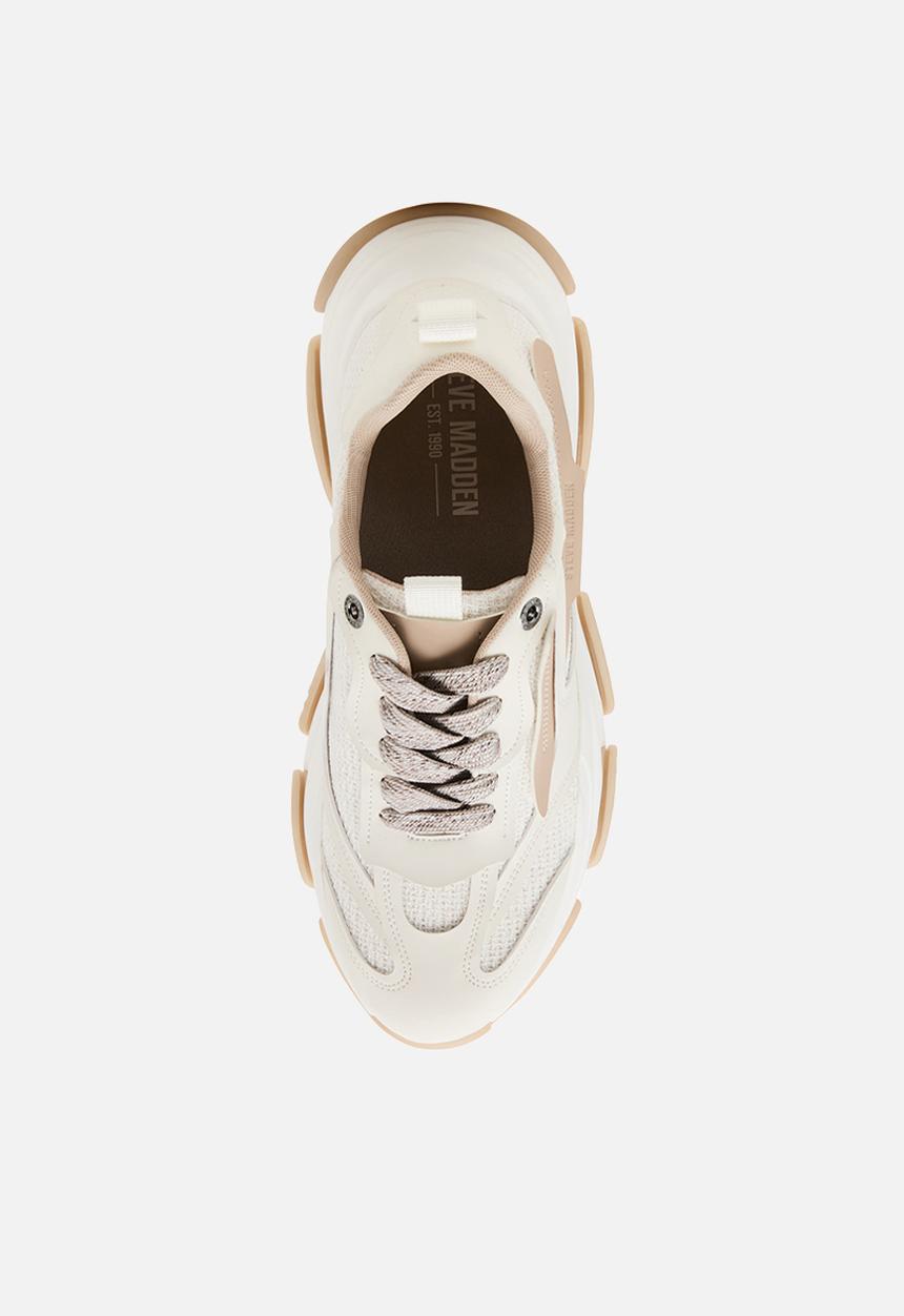 Steve Madden - Possess-3 - White/Taupe Multi