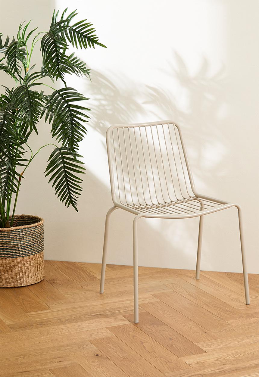 Sixth Floor - Noa Outdoor Dining Chair - Cream