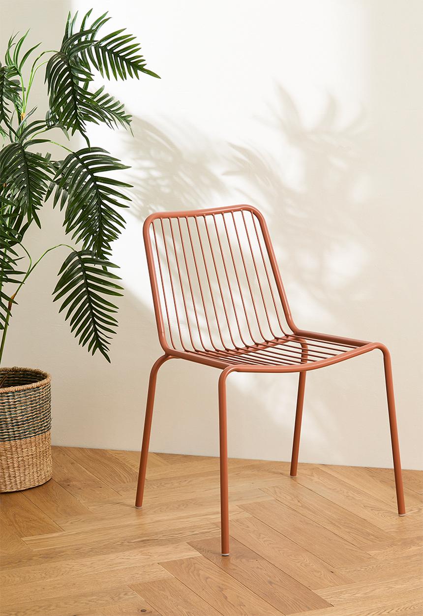 Sixth Floor - Noa Outdoor Dining Chair - Rust