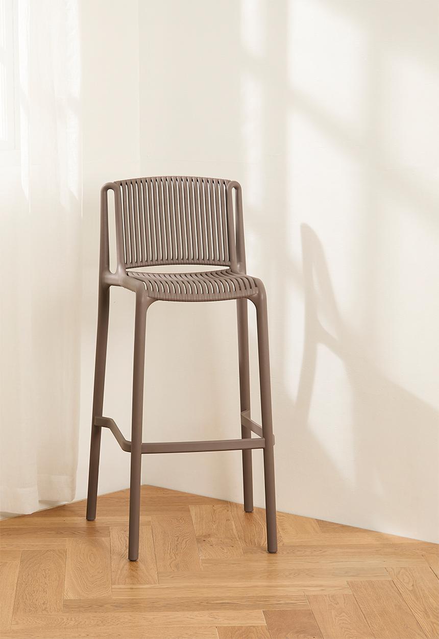 Sixth Floor - Halo Barstool - Grey