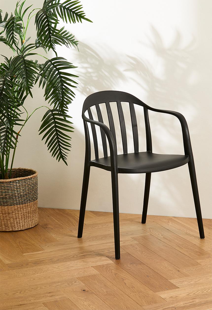 Sixth Floor - Luma Outdoor Dining Chair - Black