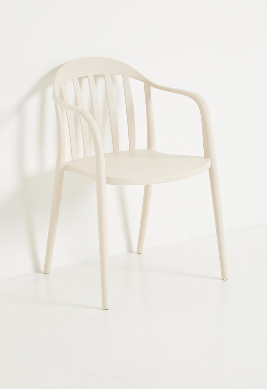 Sixth Floor - Luma Outdoor Dining Chair - Cream