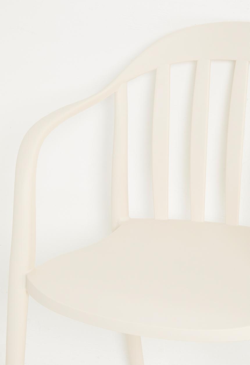 Sixth Floor - Luma Outdoor Dining Chair - Cream