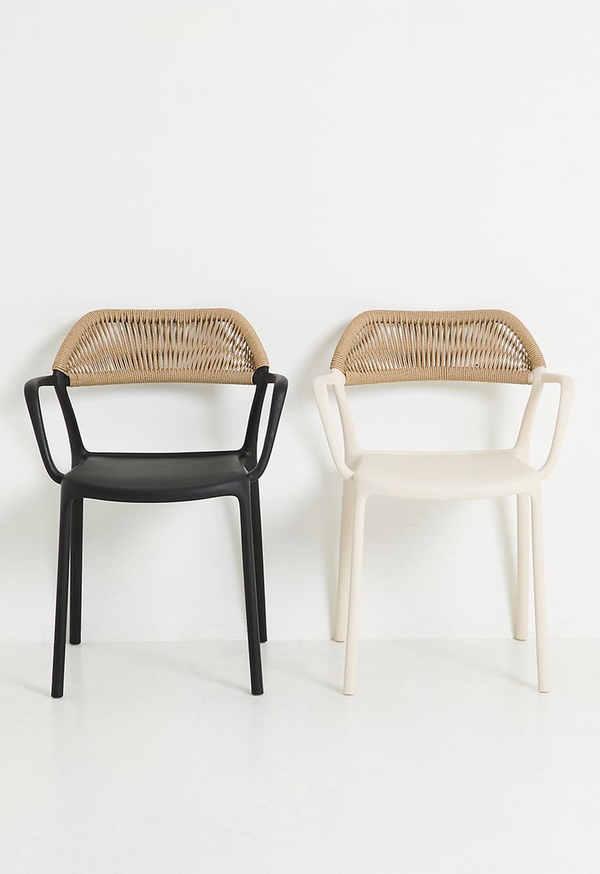 Sixth Floor - Solea Outdoor Dining Chair - Black
