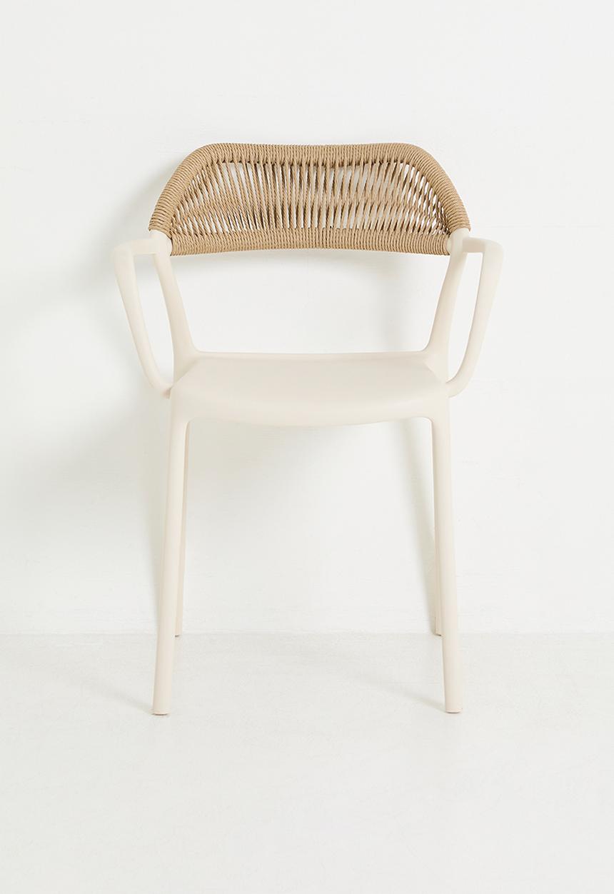 Sixth Floor - Solea Outdoor Dining Chair - Cream