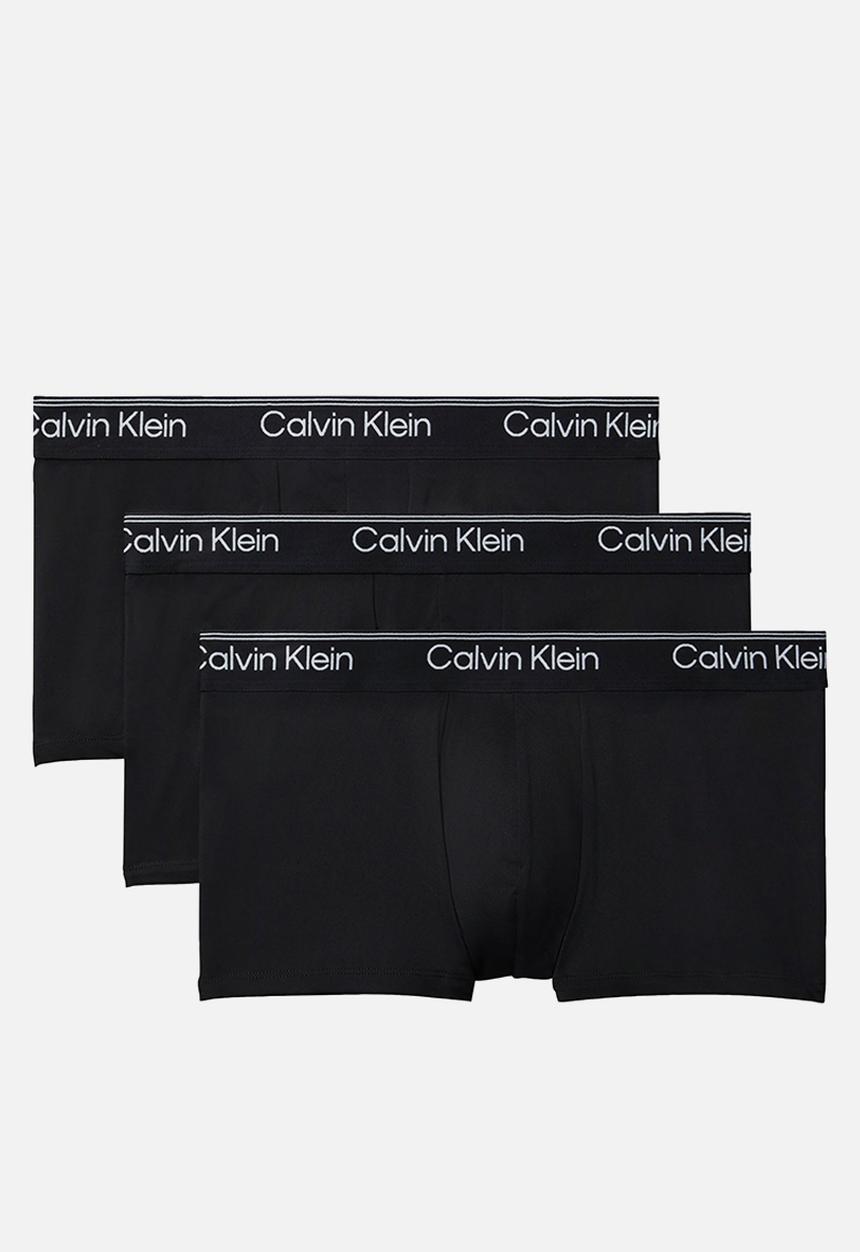 Calvin Klein - Low Rise Trunk 3Pk - Black