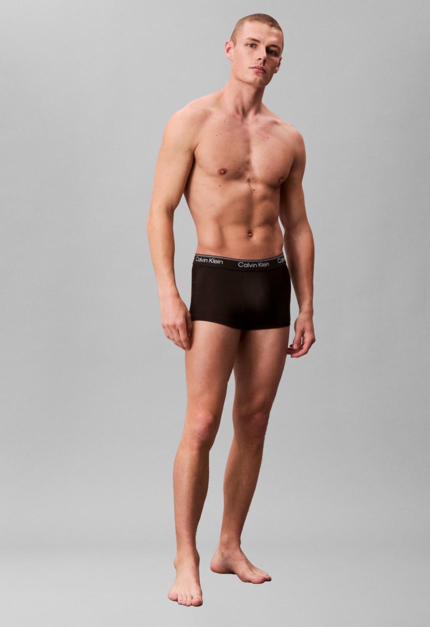 Calvin Klein - Low Rise Trunk 3Pk - Black