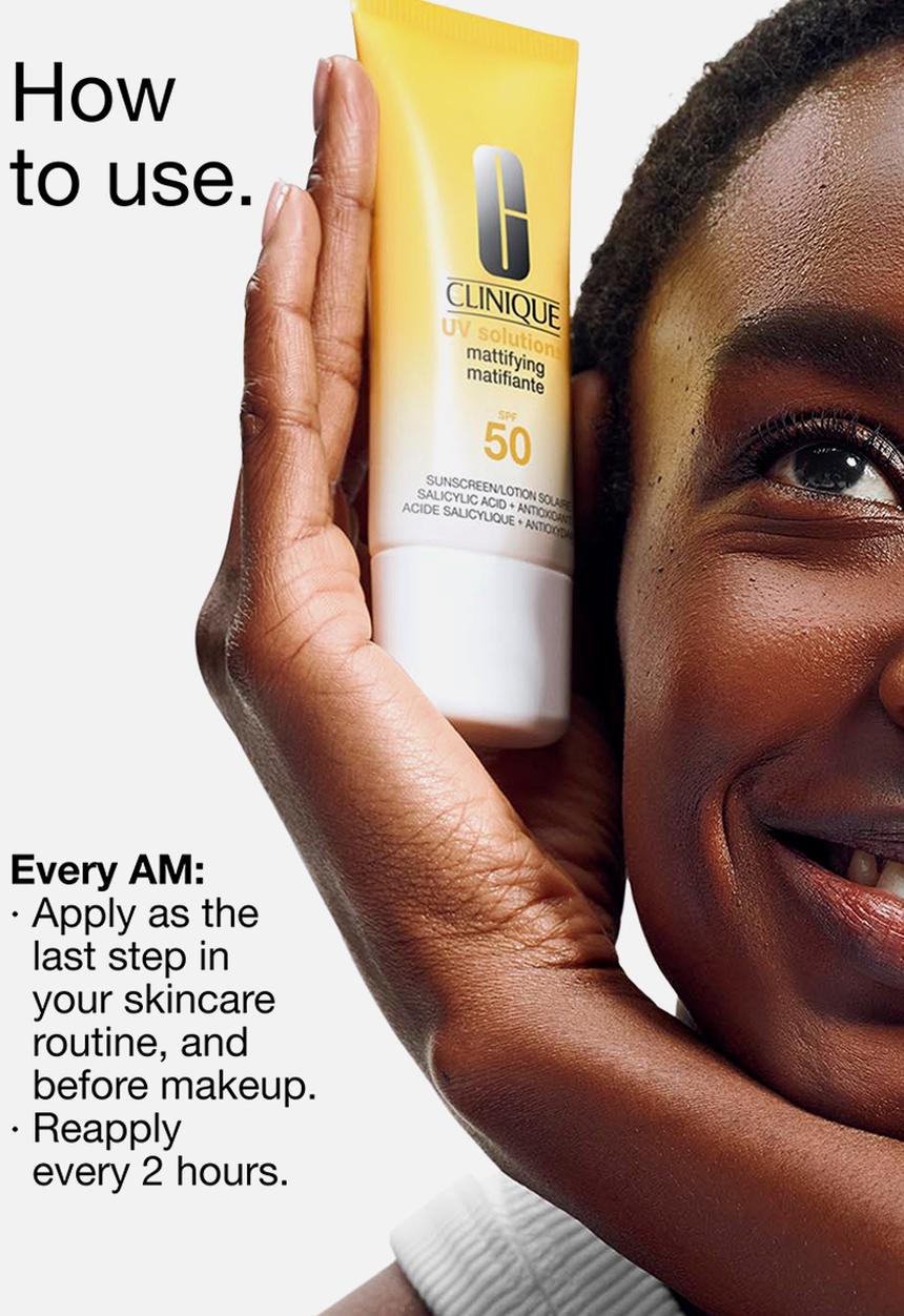 Clinique - UV Solutions Mattifying Sunscreen SPF 50 - 40ml