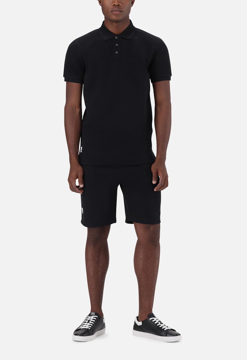 Steve Madden - Paul Jacquard Embossed Golfer - Black