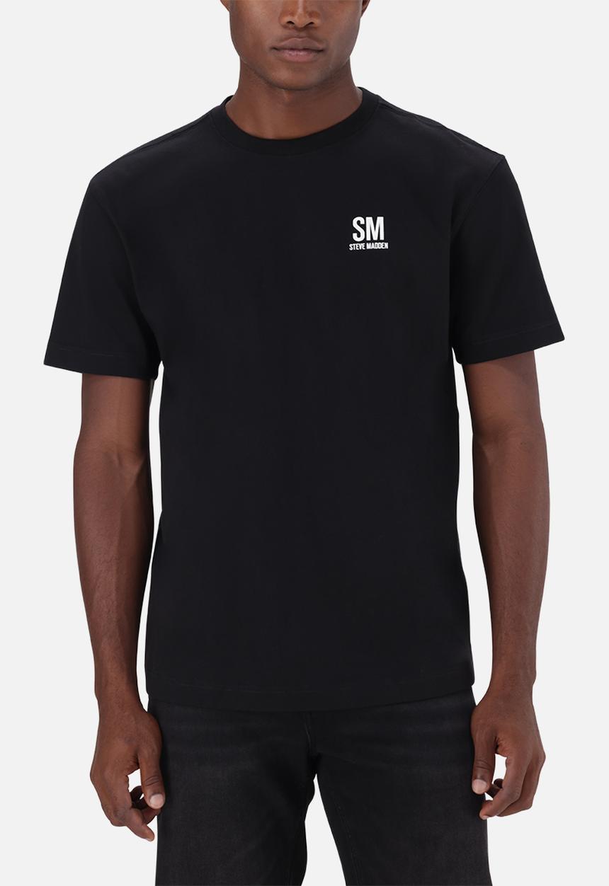 Steve Madden - Baz Boxy T-Shirt - Black