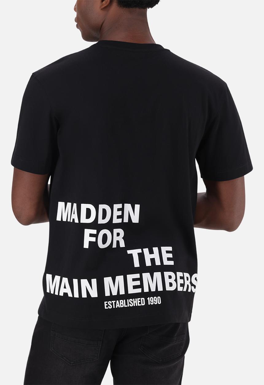 Steve Madden - Baz Boxy T-Shirt - Black