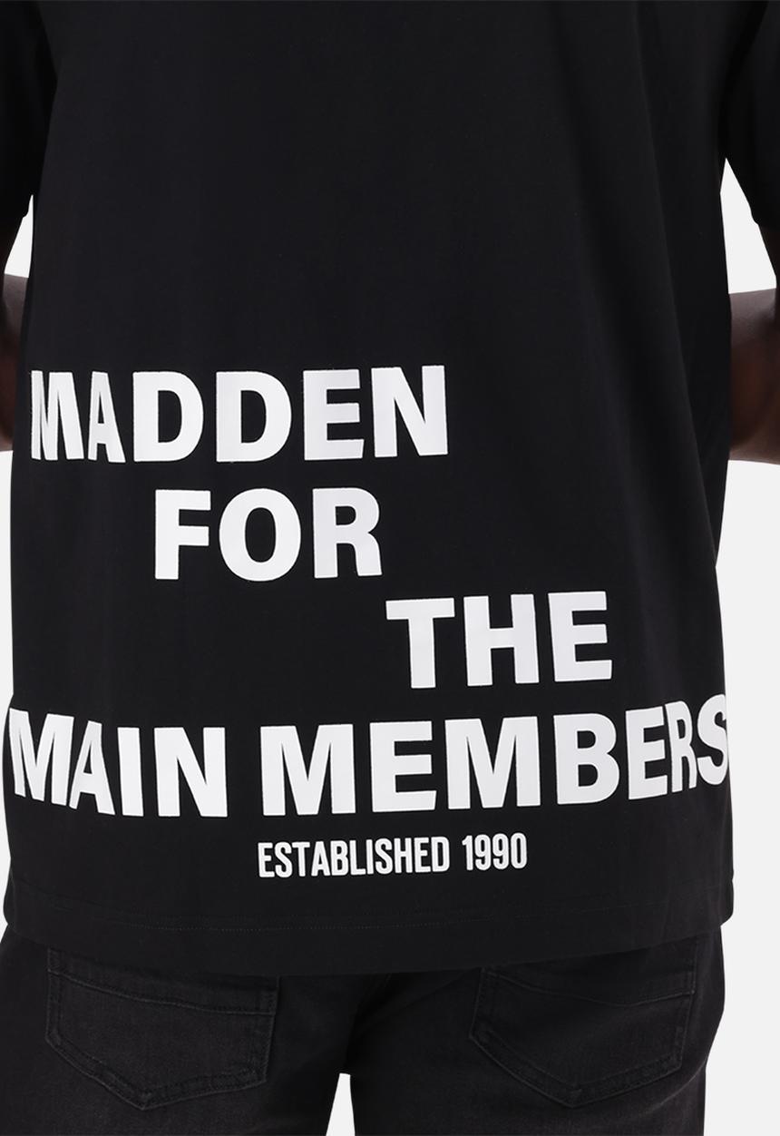 Steve Madden - Baz Boxy T-Shirt - Black