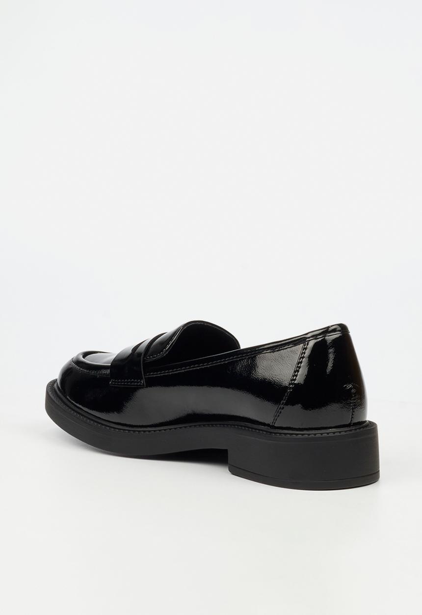 Miss Black - Poem 2 penny moc loafer - black