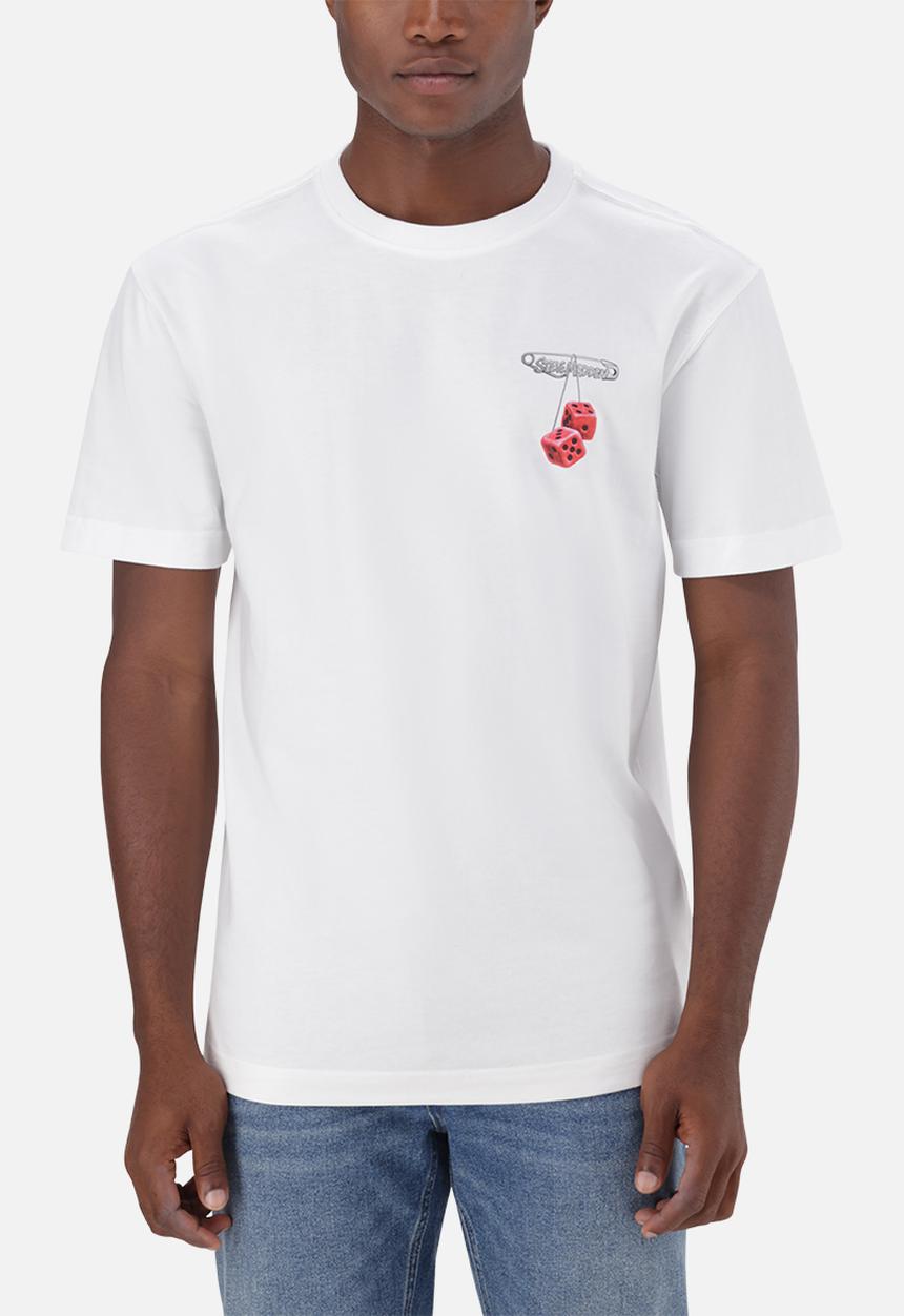 Steve Madden - Austin Boxy T-Shirt - Optic White