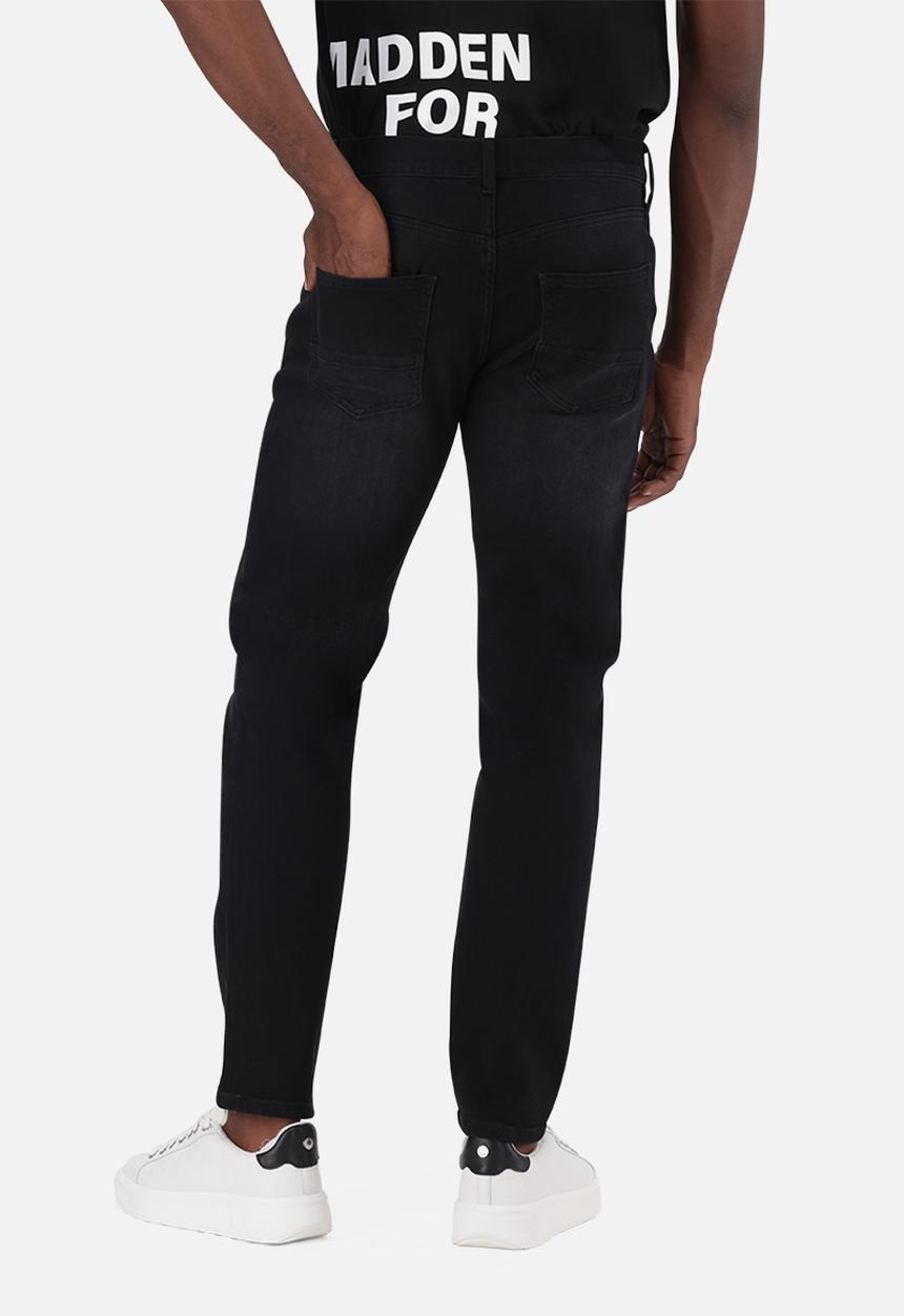 Steve Madden - Slade Slim Black Washed - Black