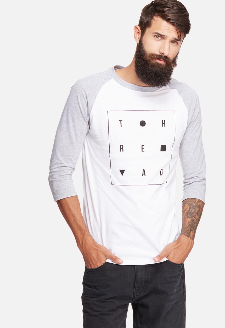 basicthread - 3/4 graphic raglan tee