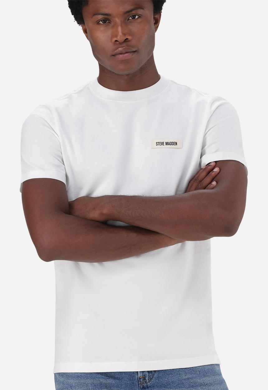 Steve Madden - Jens Regular T-Shirt - Optic White