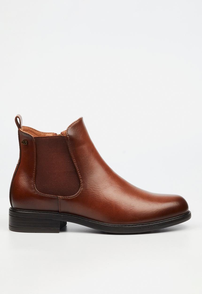 Miss Black - Victoria 5 chelsea ankle boot - tan