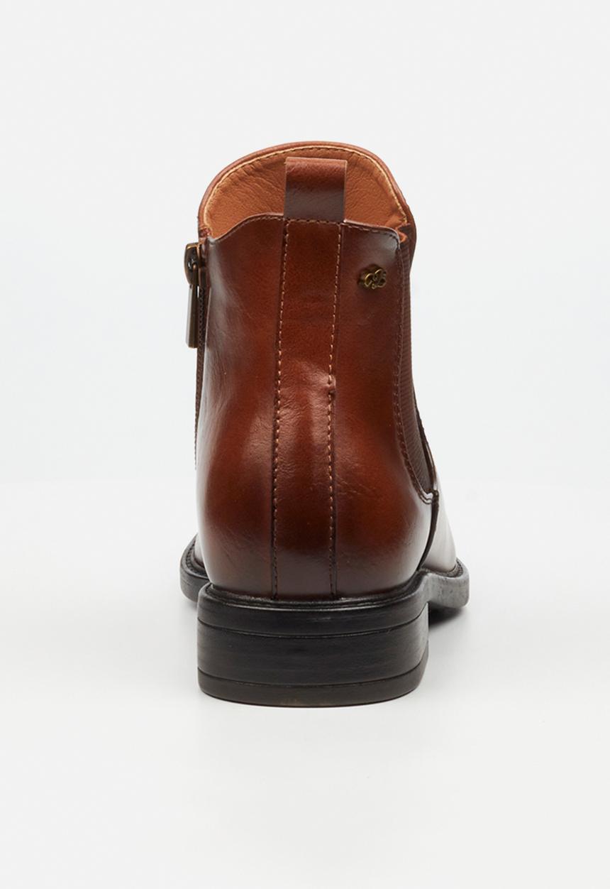 Miss Black - Victoria 5 chelsea ankle boot - tan