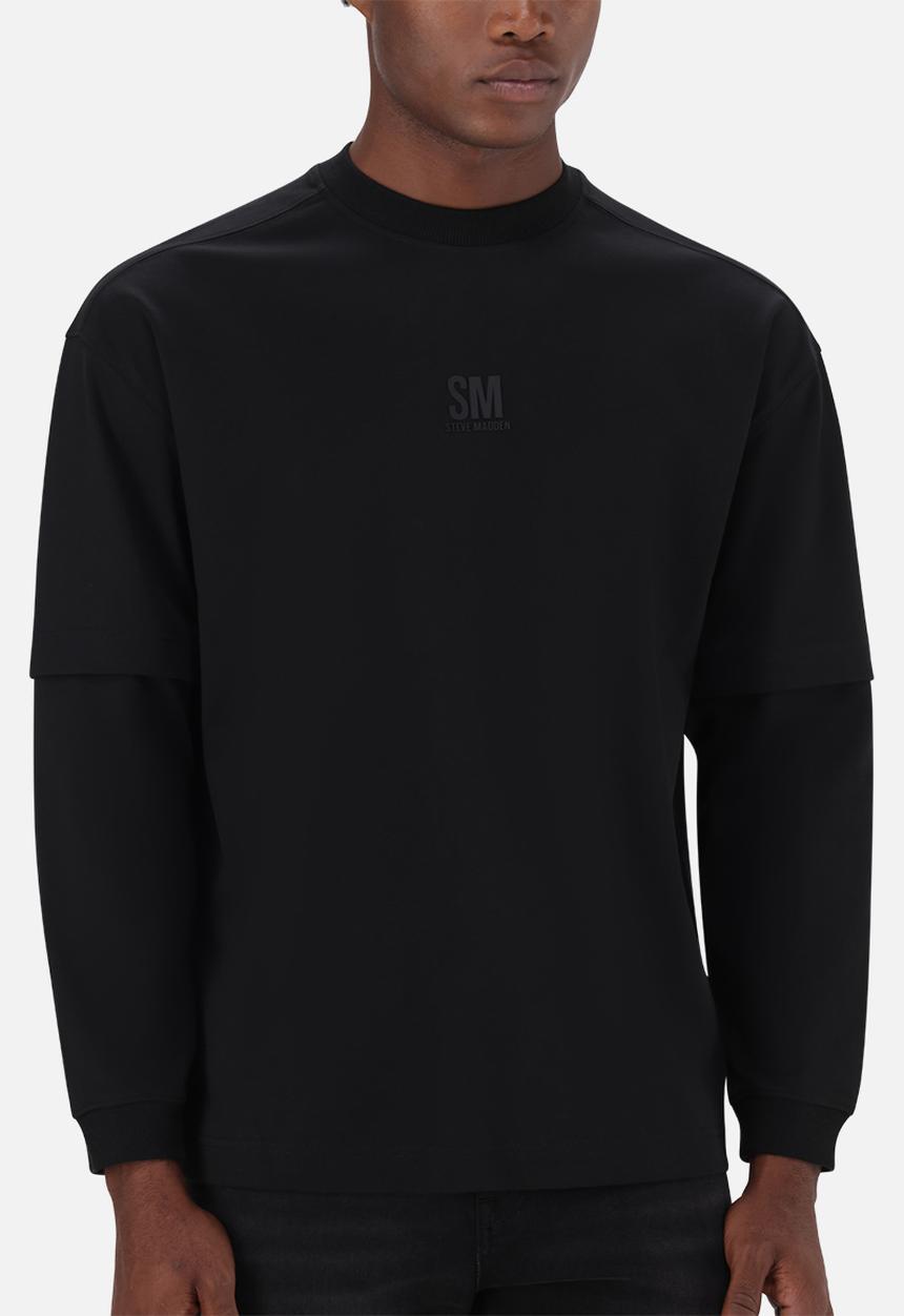 Steve Madden - Loki Longsleeve T-Shirt - Black