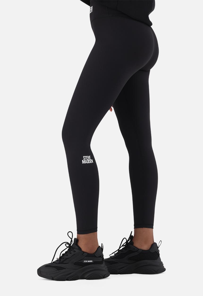 Steve Madden - Ladies grace high waisted bodycon legging - black
