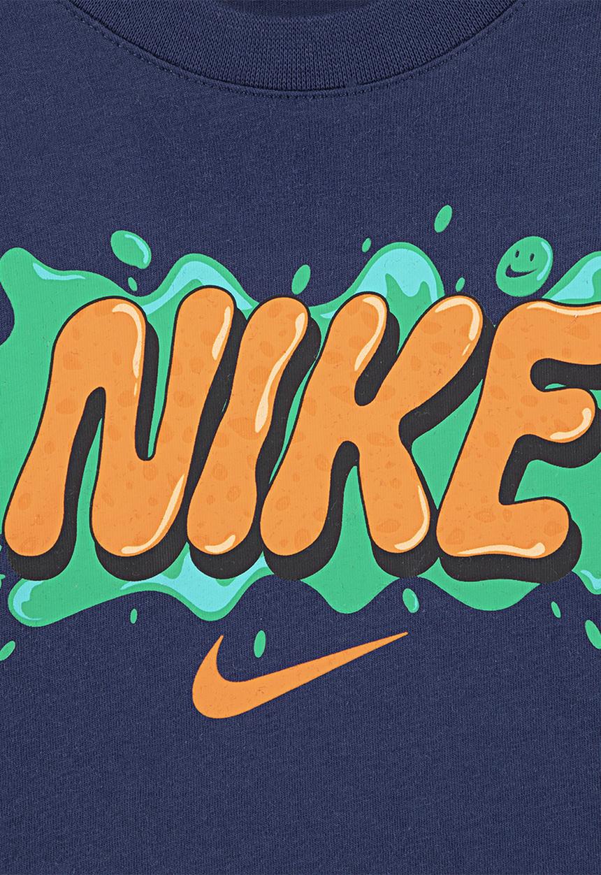 Nike - Nike slime long sleeve tee - midnight navy