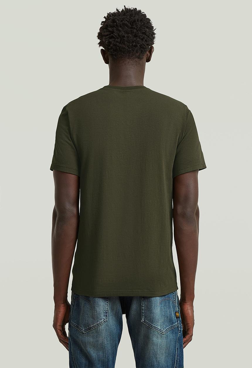 G-STAR - Slim Base R T S/S - Asfalt 