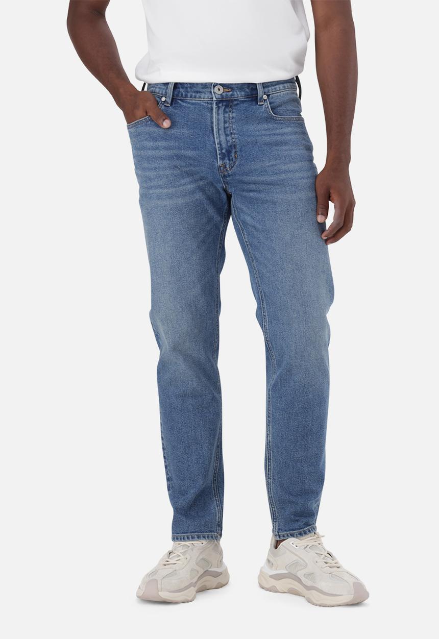 Steve Madden - Mens Slade Slim Mid Wash 2 - Mid Blue