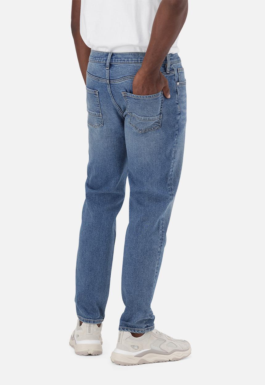 Steve Madden - Mens Slade Slim Mid Wash 2 - Mid Blue