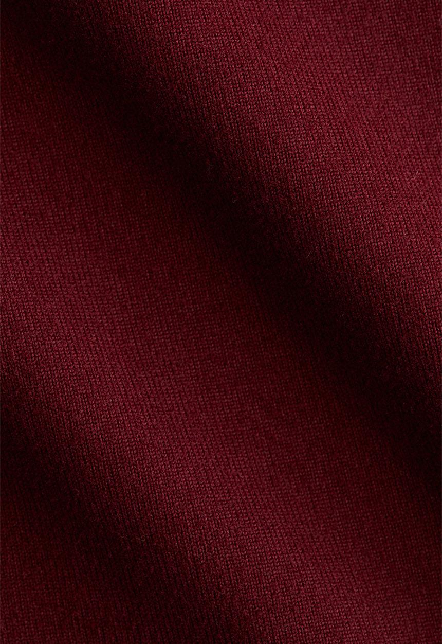 H&M - Draped top - dark red