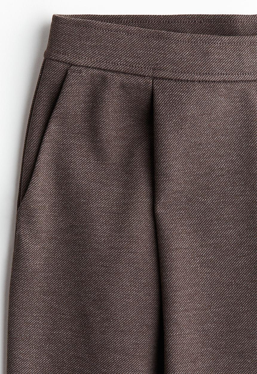 H&M - Wide trousers - dark brown