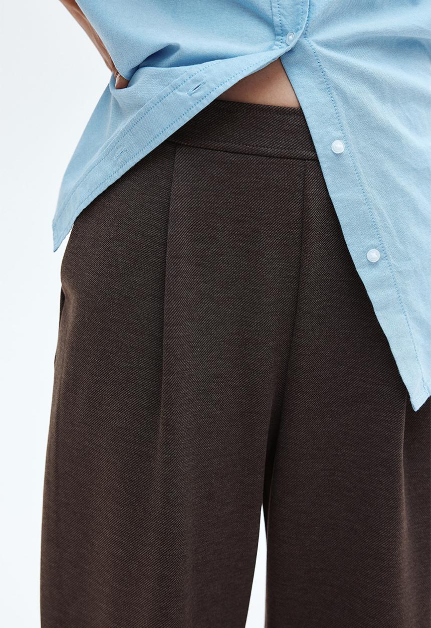 H&M - Wide trousers - dark brown