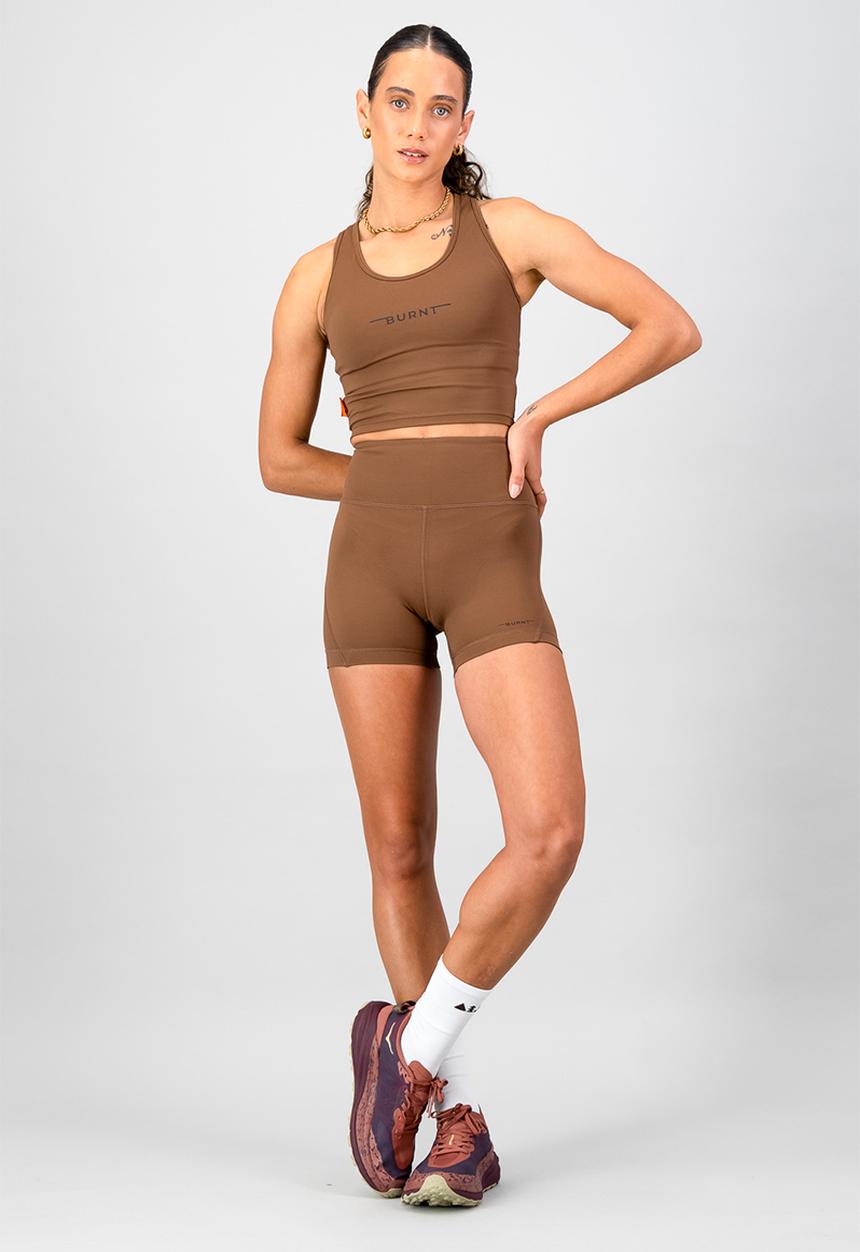Burnt  - Traverse 4-Inch Short - Clay