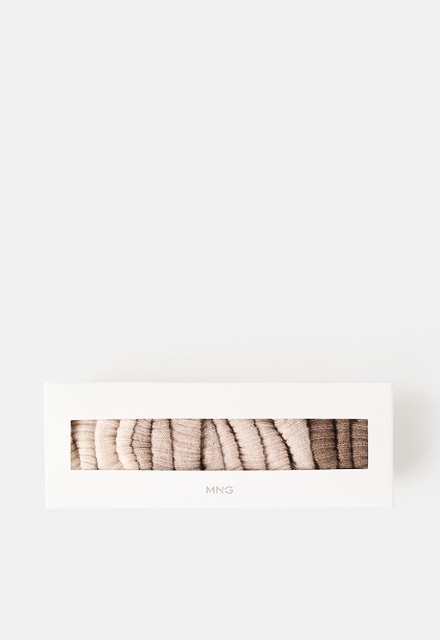 MANGO - Calcetines  -  Light Beige