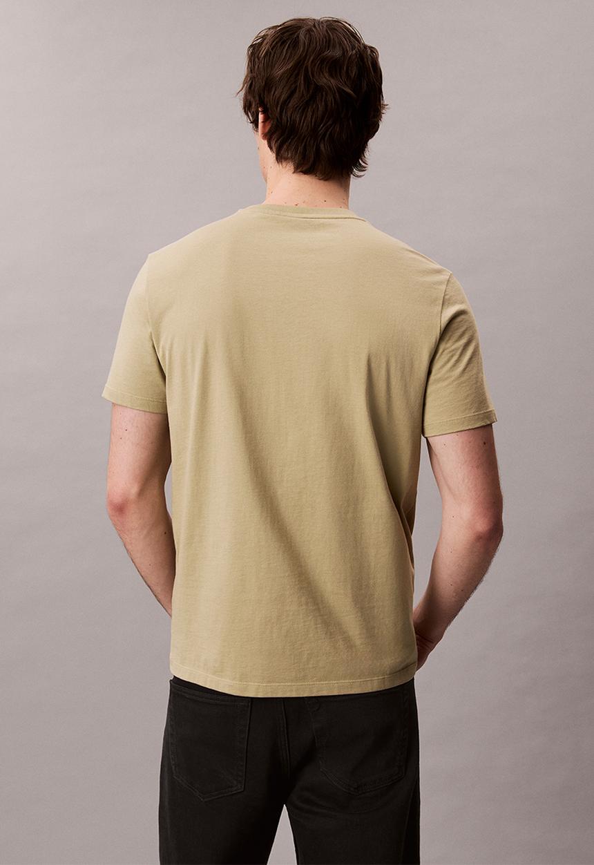 Calvin Klein - Ss Badge 30S Jersey Classic Tee - Cedar