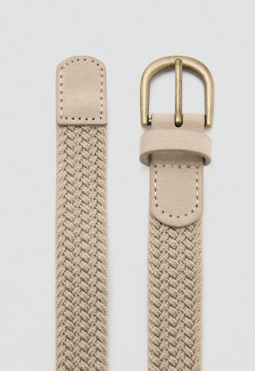 MANGO - Cinturón - Light/Pastel Brown