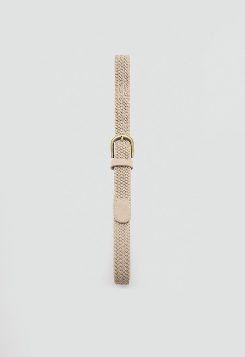 MANGO - Cinturón - Light/Pastel Brown