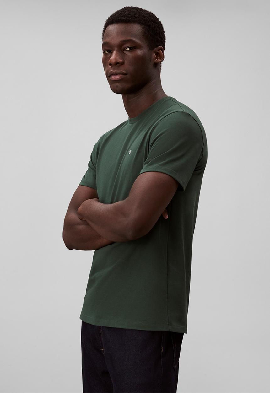 Calvin Klein - Short Sleeve Classic Monogram Tee - Sycamore