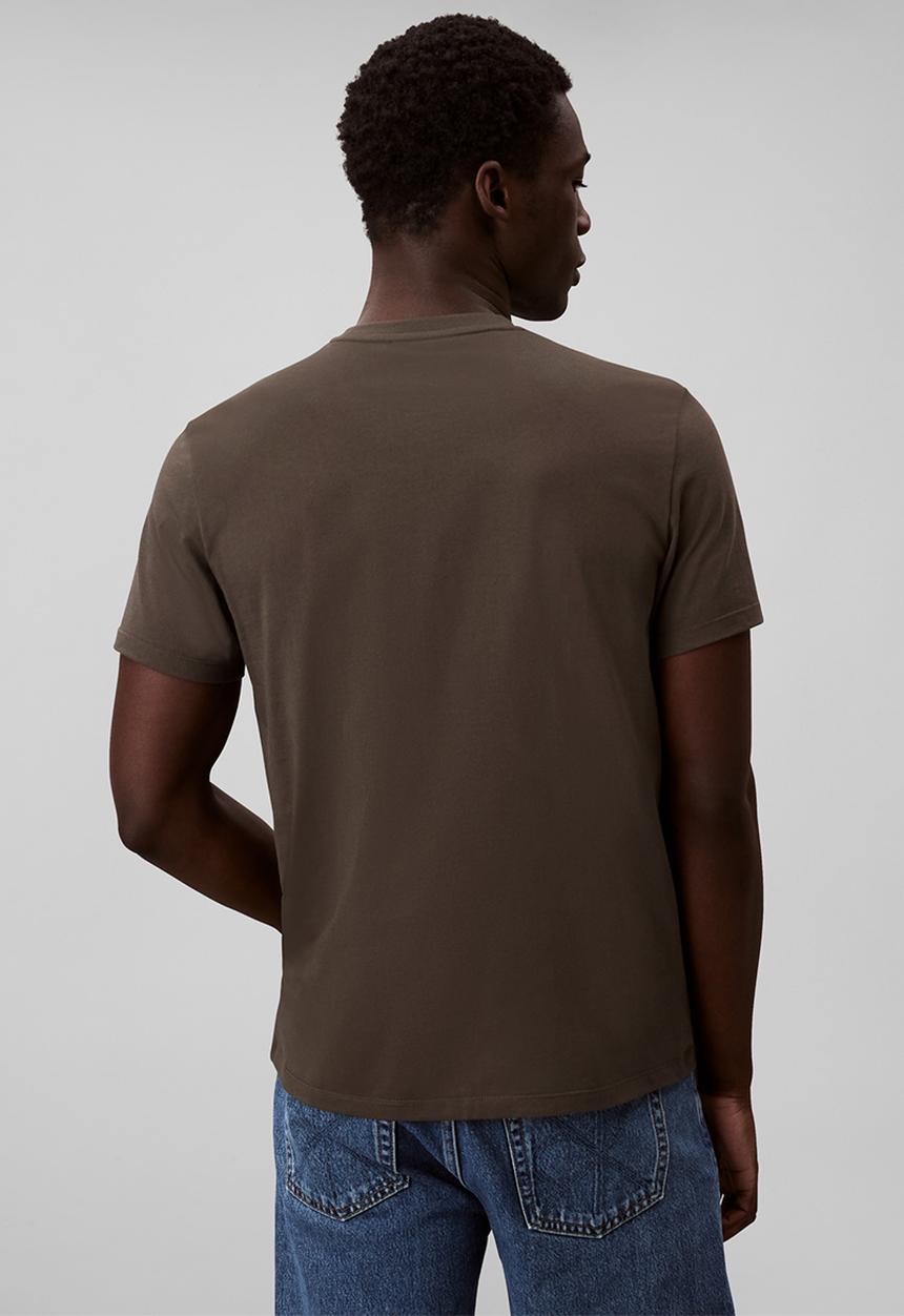 Calvin Klein - Short Sleeve Classic Monogram Tee - Beluga